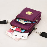 Weiyinxing Shoulder Bags Nylon Women Mobile Phone Bags Mini Female Messenger Purse Lady Wallet New 2023 Female CrossBody Bag