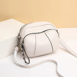Weiyinxing Solid Color PU Leather Casual Crossbody Bag Women Shell Purse and Handbag Lady Luxury Design Small Shoulder Messenger Bags