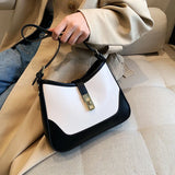 Weiyinxing Saddle Shoulder Side Bags 2024 Winter Designer Trend Crossbody Bag Small Leather Fashion Handbags and Purses