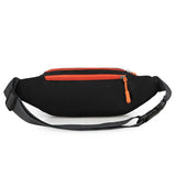 Weiyinxing Waist Bag Pack Travel Sports Male Fanny Pack Large Wallet Phone Belt Bag Pouch Men's Shoulder Hip Bag 4 Pockets