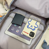 Weiyinxing Cute Red Travel School Bag Lady Leisure Trendy Women Nylon Laptop Book Bag Fashion Female Cool Student College Backpack New