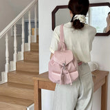 Weiyinxing 2024 Y2K Retro Silver Back Pack Small PU Leather Backpack Women School Bags For Teenagers Girls Luxury Backpacks