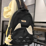 Weiyinxing Waterproof Cartoon Women High Capacity School Bag Ladies Nylon Girl Book Bag Mochila Fashion Laptop College Backpack Travel