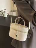 Weiyinxing High-Grade Sense Women Mini Crossbody Bags New Simple All-Match Soft Handle Handbag Lady Fashion Flap Bucket Bag