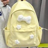 Weiyinxing Women Ins Japanese Kawaii Star Backpack Korean All Match Casual Sweet Schoolbags Fashion Students Preppy Backpacks Y2k Aesthetic