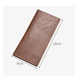 Weiyinxing Men's Wallet Long Fashion Multiple Card Slots Male Wallet Slim Long Thin Mens Luxury Wallet Designer Wallet Men with Coins Bag