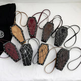 Weiyinxing Shaped Trend Crossbody Bag Halloween PU Rose Spider Sling Purses 2024 Novelty 3D Cartoon Cellphone Bag Y2K Gothic Satchel