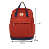 Weiyinxing Leisure Women Kawaii Nylon Laptop Book Bag Trendy Girl Travel Portable School Bag Fashion Cute Female College Backpack Cool