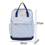 Weiyinxing Girl Red Travel Nylon College Backpack Cool Women Laptop School Bags Kawaii Female Leisure Ladies Cute Book Backpack Fashion