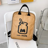 Weiyinxing Ladies PU Book Bag New Women Cute Student Backpack Fashion Girl Kawaii School Bags Female Leather College Backpack Laptop