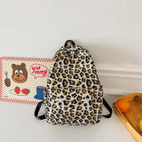 Weiyinxing leopard print Women Backpack Large capacity schoolbag for Teenagers Girls backpack Travel female shoulder bag bagpack