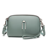 Weiyinxing Spring New Authentic Cowhide Shoulder Bag for Women Famous Designer Soft Leather Crossbody Bags Single Color Retro Wallet