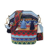 Weiyinxing Women's Bag Tassel Ethnic Handwoven Crossbody for Lady Bag Hippie Sling Shoulder Bags for Ladies Handbag §ã§å§ާܧÑ §ا֧ߧã§ܧѧñ