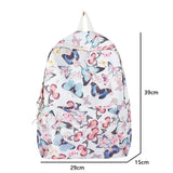 Weiyinxing Butterfly Pattern Korean Women Backpack Student Backpack for School Book Storage and Travel Organizer §â§ð§ܧ٧ѧÜ §ã §ï§ܧâ§ѧߧà§Þ