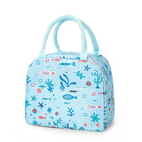 Weiyinxing Lunch Bag Lunch Box Thermal Insulated Canvas Tote Pouch Kids School Dinner Container Travel Picnic Food Storage Bag