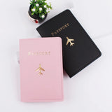 Weiyinxing Couple Passport Cover Women Men Passport Holder Travel Wedding Passport Covers Thin Case Fashion Wedding Gift