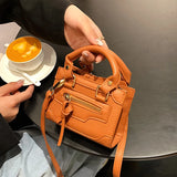 Weiyinxing Handbags For Women Lychee Pattern Candy Color Coin Lipstick Purses And Handbag 2024 Designer Bags Luxury Motorcycle Bag Sac