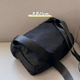 Weiyinxing Sporty Designer Handbags for Women 2023 Girls Solid Black Phone Shoulder Bag Wallets Style Messenger Nylon Crossbody Bags