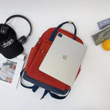 Weiyinxing Female Cute Green Fashion Ladies College Backpack Girl Travel Kawaii School Bag Women Nylon Laptop Student Book Bags Trendy