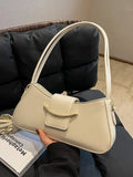 Weiyinxing PU Leather Women Underarm Bags High-Quality Small Flap Single Shoulder Bag Korean Fashion Female Commuter Handbag