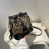 Weiyinxing Small PU Leather Women Bucket Crossbody Bags 2024 Fall Designer Shoulder Bag Luxury Brand Ladies Handbag Lady Trend Tote