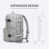 Weiyinxing Women's Travel Backpack Expandable 16 Inch Notebook Lightweight With Shoe Bag USB Charging Waterproof Multifunctional Backpacks