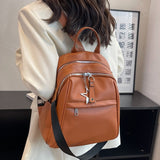 weiyinxing Fashion Women Backpack Luxury Soft Leather Backpacks Female School Bags for Teenage Girls Designer Casual Mochila Feminina