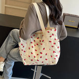 Weiyinxing Sweet Girl Handbag Fashionable High end Corduroy Printed Shoulder Bag Leisure Shopping Commuter Women's Underarm Bag