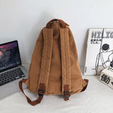 weiyinxing Fashion Women Knapsack Personality Lovers Backpack Canvas Student Schoolbag Men Black Rucksack for Teen School Mochila