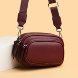 Weiyinxing Shoulder Bag High Quality Luxury Handbags 2 layer zipper Crossbody bag For Women bag Female Messenger Bag Sac a main