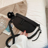 Weiyinxing Bags for Women Casual Solid Fashion Simple Cute Pendant Women's Design Handbag Spring New Female Crossbody Bag