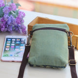 Weiyinxing 3-layer Women's Mini Messenger Mobile Phone Bag Case Shoulder Bag Purse Pouch Handbag Wallet Women's Bag Tote Bag