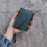 Weiyinxing Women Cute Pink Wallets Pocket Purse Card Holder Small Wallet Lady Female Fashion Short Coin Purse Money Bag