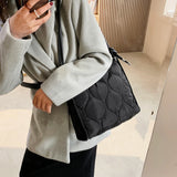 Weiyinxing Shopper Bag Handbags Designer Quilted Women Shoulder Bags Luxury Soft Trends Down Cotton Satchel Winter Purse 2024