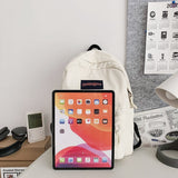 Weiyinxing Girl Corduroy Design College Backpack Cool Women Men Striped Fashion Teenage Book Bag Ladies Travel Female Laptop School Bag