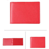 Weiyinxing License Holder Pu Leather on Cover for Car Driving Documents Business Id Pass Certificate Folder Wallet Card Holder Purse