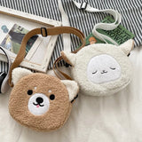 Weiyinxing Style Kawaii Bag Women Cartoon Plush Shoulder Bag for Women 2024 New Crossbody Bag §ã§å§ާܧÑ Phone&Purse Bag Bolsa Feminina