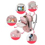 Weiyinxing Women's Travel Backpack Air Lightweight Casual Multifunction Bag With Luggage USB Charging Laptop Waterproof Anti-Theft Backpack