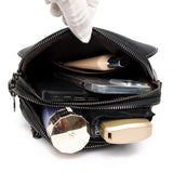 Weiyinxing High Quality Leather Women's Shoulder Bag Famous Brand Designer Female Crossbody Bags Trendy Casual Girl Handbag Wallet Sac