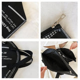 Weiyinxing Bag With Shoulder Strap Ladies Shopping Bags Unique Design Trendy Female Bags Money Storage Tote Size Small SizeL