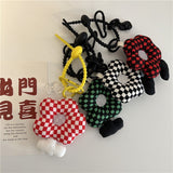 Weiyinxing Flower Pendant Bag Accessories Women Handbag Decoration Creative Keychain Pendants Girls Bag Hanging Ornament Charm Gift