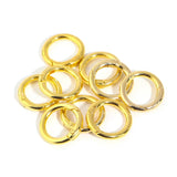 Weiyinxing O Round Bag Buckle Metal Clasps Buckles Spring Circular Carabiner Snap Hook Spring Keyring DIY Jewelry Bag Accessories