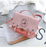 Weiyinxing Gothic Lolita Briefcase Backpack Women Vintage Jk Schoolbag Messenger Bag Female Japanese Harajuku Kawaii Y2k Handbags