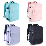 Weiyinxing Women's Travel Backpack Large Capacity Airplane Multi-Function Luggage Lightweight Waterproof Notebook Bagpacks Women Sports Bag