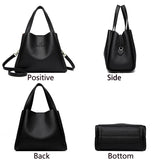 Weiyinxing layers womens bag for women 2024 New luxury handbags High Quality Leather ladies women Shoulder Bag Female bags Crossbody bag