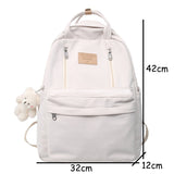 Weiyinxing Pocket Women Backpack High Quality Youth Waterproof Backpacks for Teenage Girls Female School Shoulder Bag Bagpack
