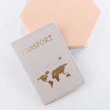 Weiyinxing Lover Couple Passport Cover Hot Stamping Simple Plane Women Men Travel Wedding Passport Covers Holder Fashion Wedding Gift