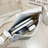 Weiyinxing One Shoulder Bag Retro Embroidery Small HandBag Solid Color Women's Subaxillary Bag Simple Fashion Sweet Delicate Texture