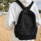 Weiyinxing Male Travel Canvas Lady Brown Trendy Book Bags Cool Women Men Vintage College Backpack Girl Boy Laptop School Bag female