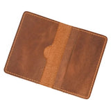 Weiyinxing Leather Card Holder Purse ID Card Real Leather Rfid Card Case Clutch Wallets Slots for Men Women Mini Slim Short Purse